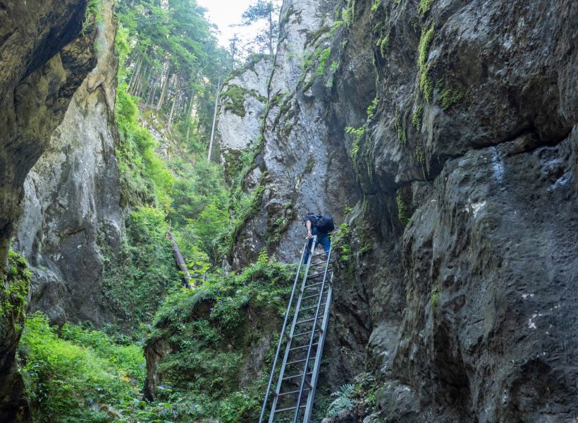 Timisu,De,Jos/romania,-,August,14,2019:,Seven,Stairs,Canyon